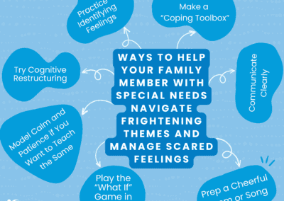 Ways to Help Your Family Member with Special Needs Navigate Frightening Themes and Manage Scared Feelings