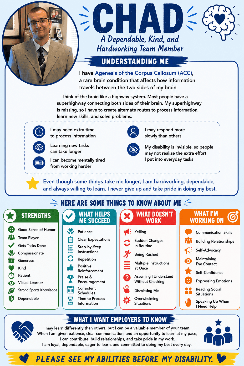 Chad's One Pager Chad’s One Pager